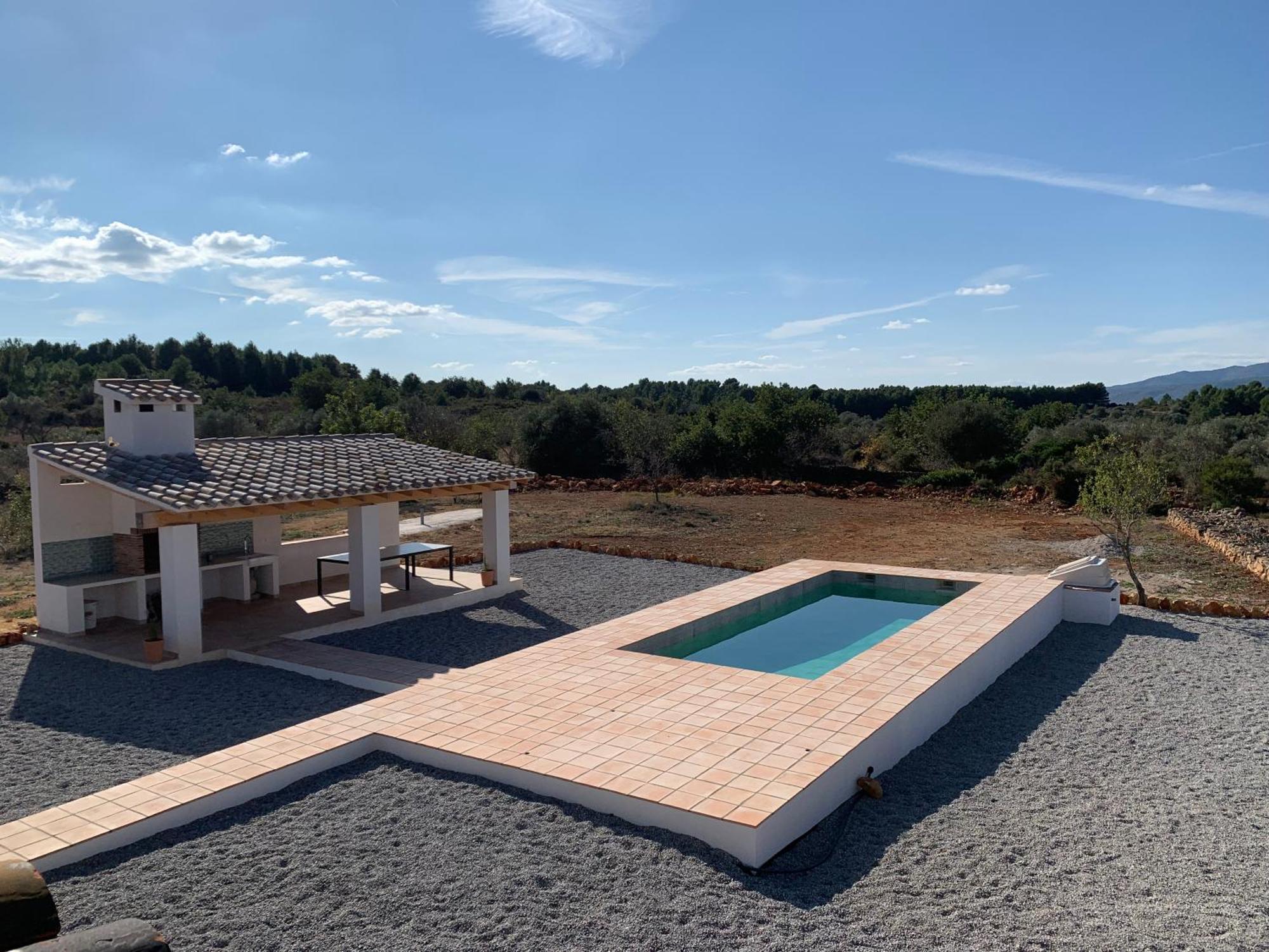 La Llobatera Casa Rural Les Coves de Vinroma Exteriör bild