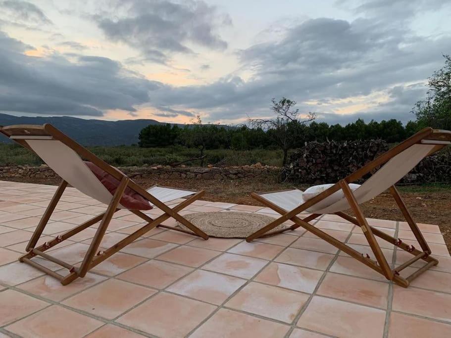 La Llobatera Casa Rural Les Coves de Vinroma Exteriör bild